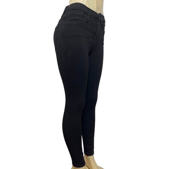 Madewell Women's Black Jeans with Front Zipper and Buton Sz 26 - Picture 2 of 7